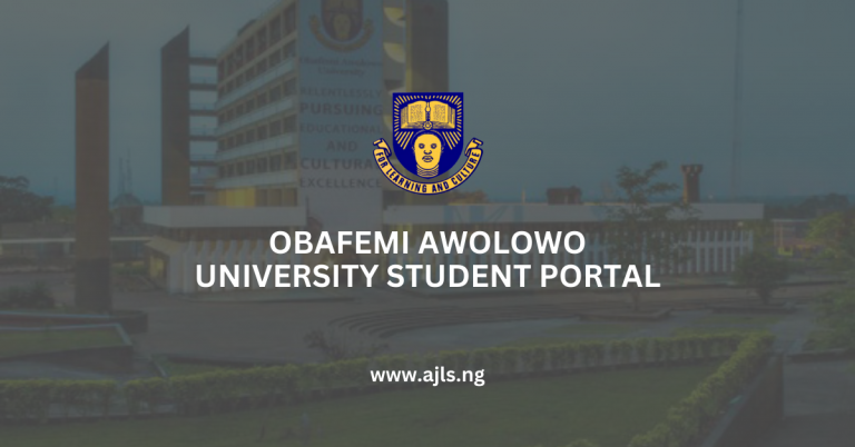 OAU Student Portal Login