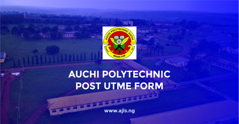 Auchi Polytechnic Post-UTME Form