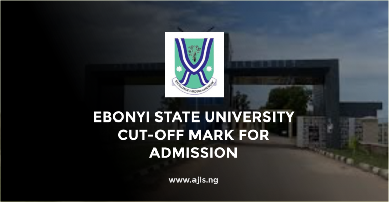 EBSU Cut Off Mark