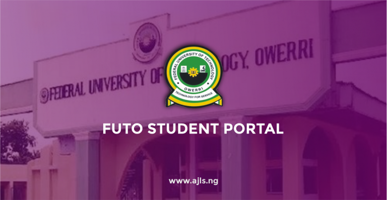 FUTO Student Portal Login