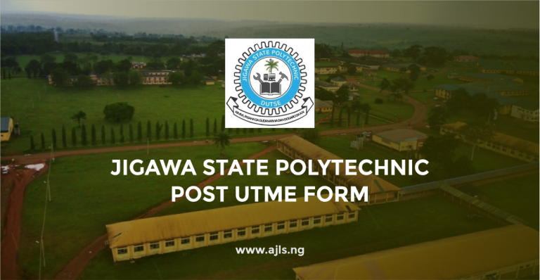 Jigawa State Polytechnic Post UTME Form