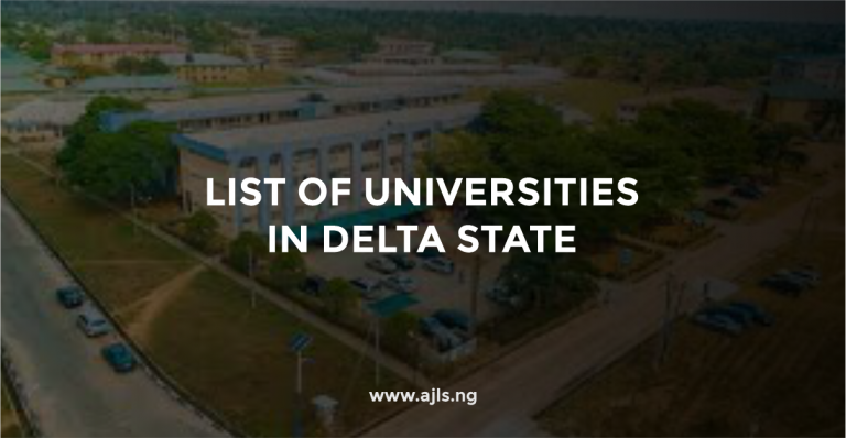 List of Universities in Delta State