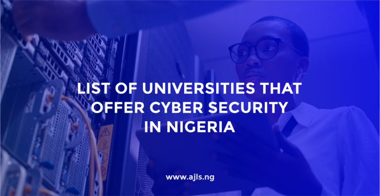 Universities That Offer Cyber Security in Nigeria