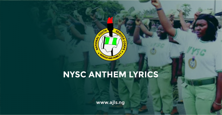 NYSC Anthem Lyrics