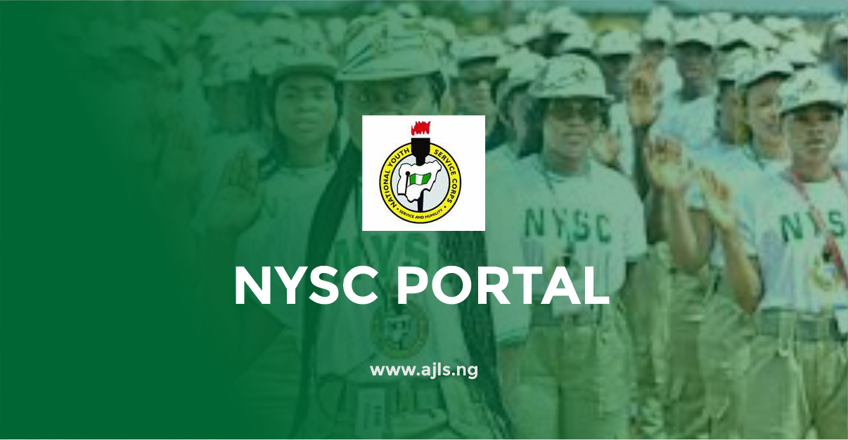 Nysc portal login