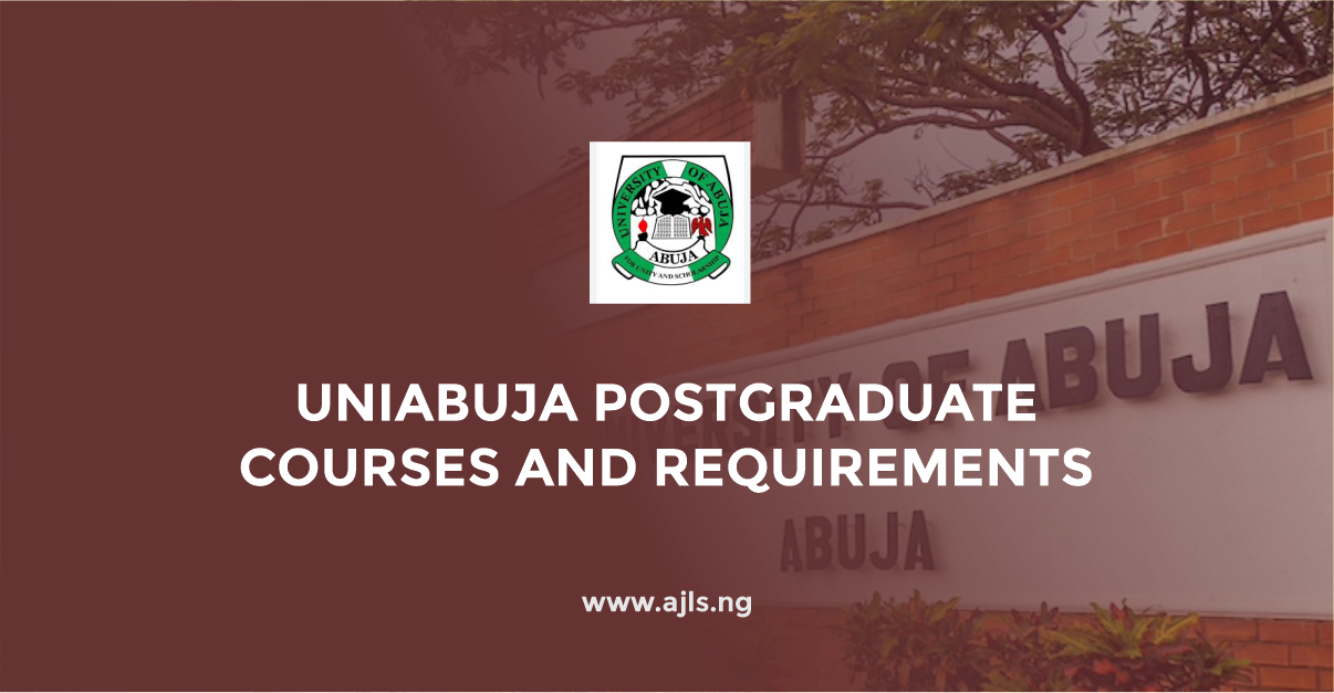 UNIABUJA Postgraduate Courses