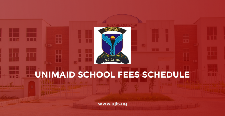 UNIMAID School Fees