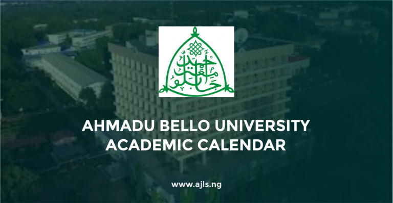 Ahmadu Bello University Academic Calendar