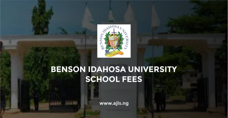 Benson Idahosa University School Fees