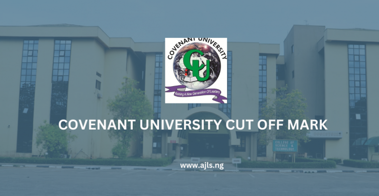 Covenant University Cut-Off Mark