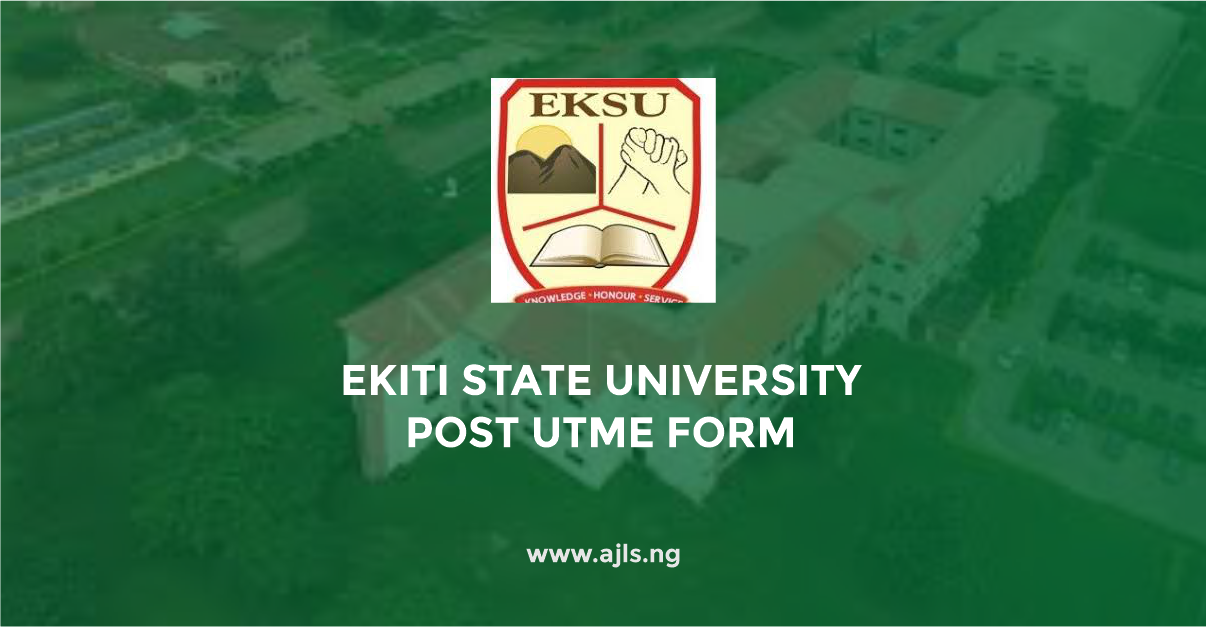 Ekiti State University Post-UTME Form