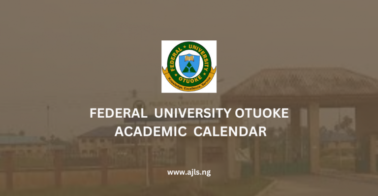 Federal University Otuoke Academic Calendar