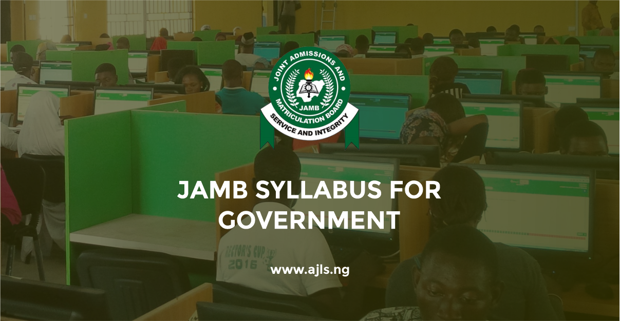 JAMB Syllabus for Government
