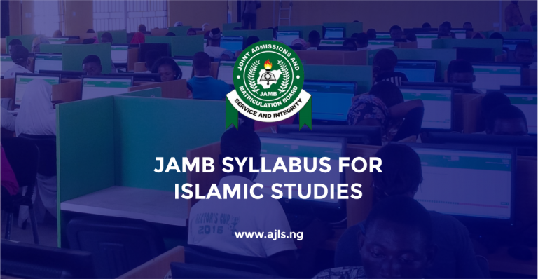 JAMB Syllabus For Islamic Studies