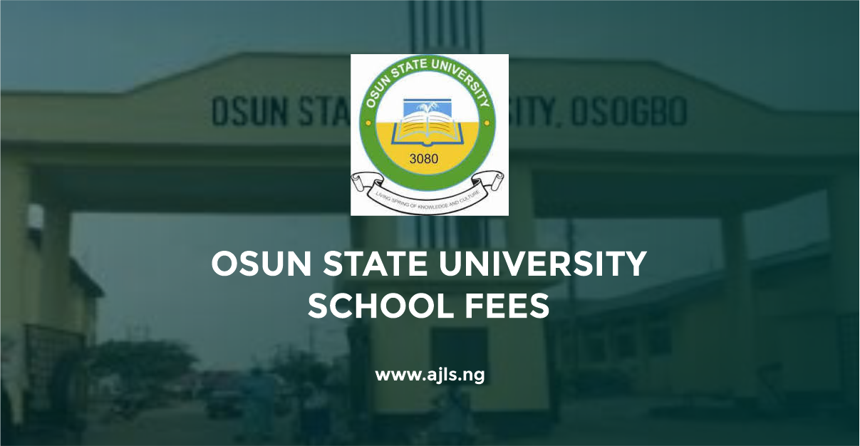 Osun State University School Fees