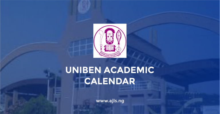 UNIBEN Academic Calendar