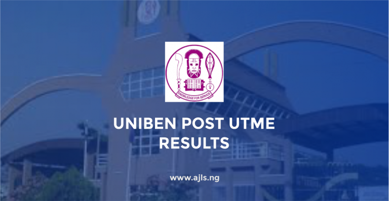 UNIBEN Post-UTME Results