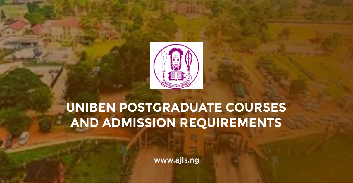 UNIBEN Postgraduate Courses