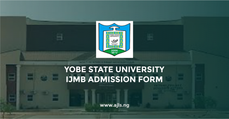 Yobe State University IJMB Admission Form