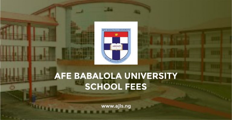 Afe Babalola University School Fees