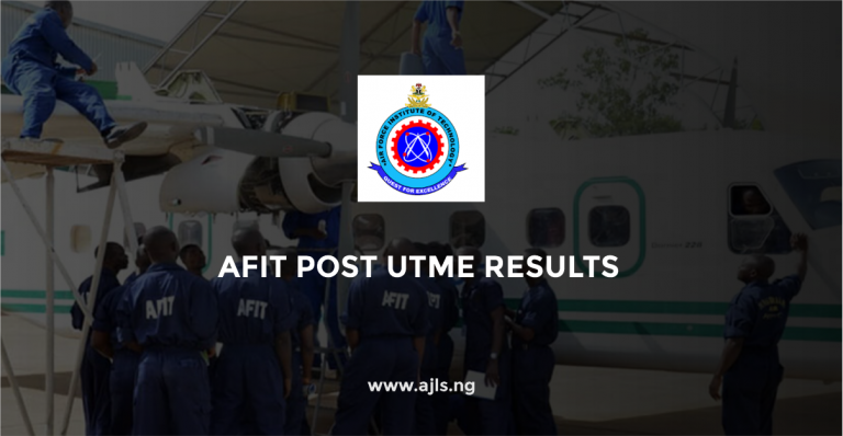 AFIT Post-UTME Results