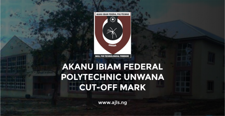 Akanu Ibiam Federal Polytechnic Unwana Cut-Off Mark