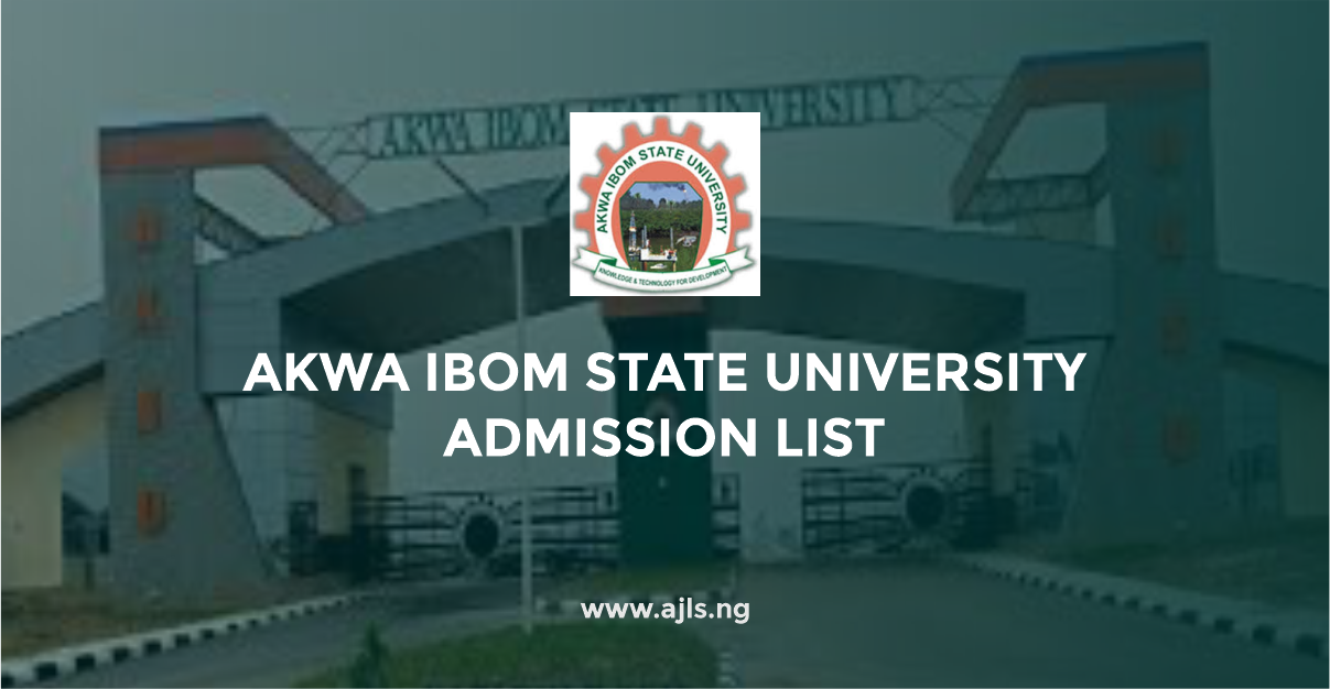 Akwa Ibom State University Admission List