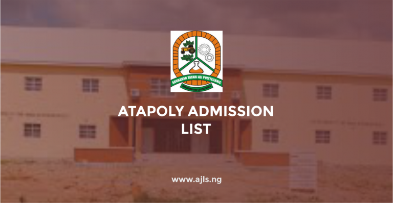 ATAPOLY Admission List