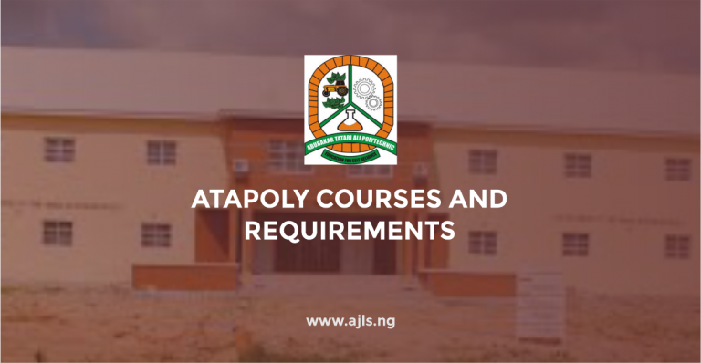ATAPOLY Courses and Requirements