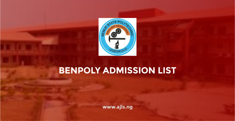 BENPOLY Admission List