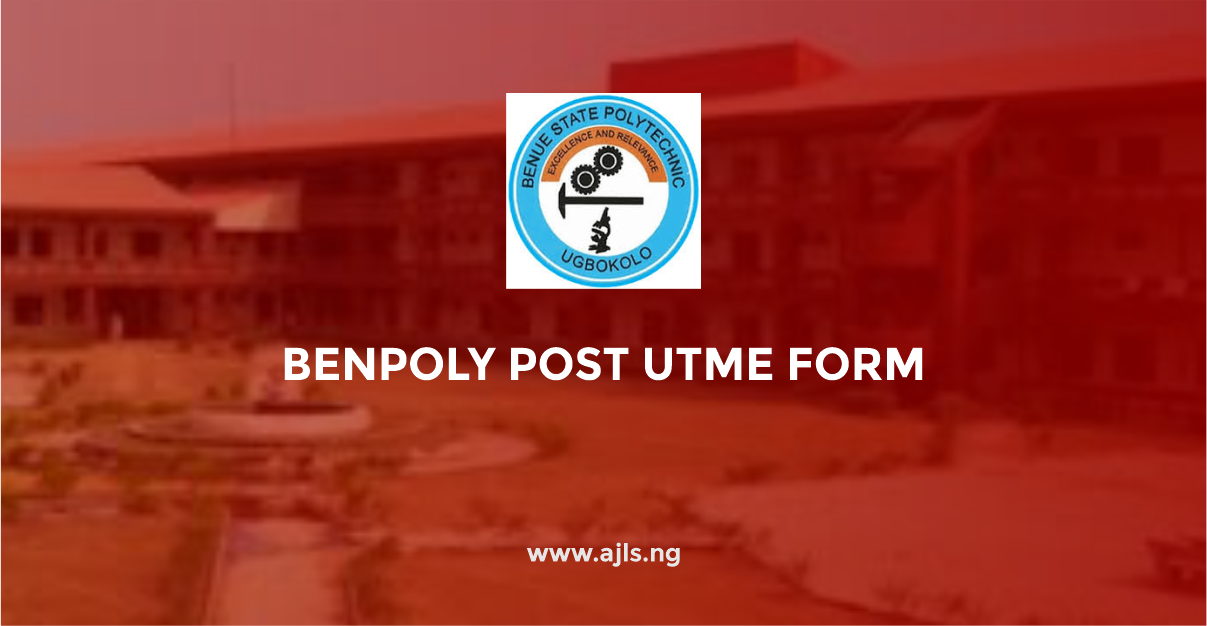 BENPOLY Post UTME Form