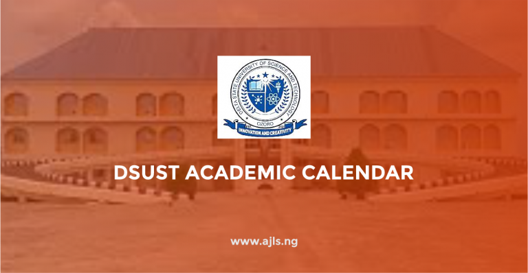 DSUST Academic Calendar