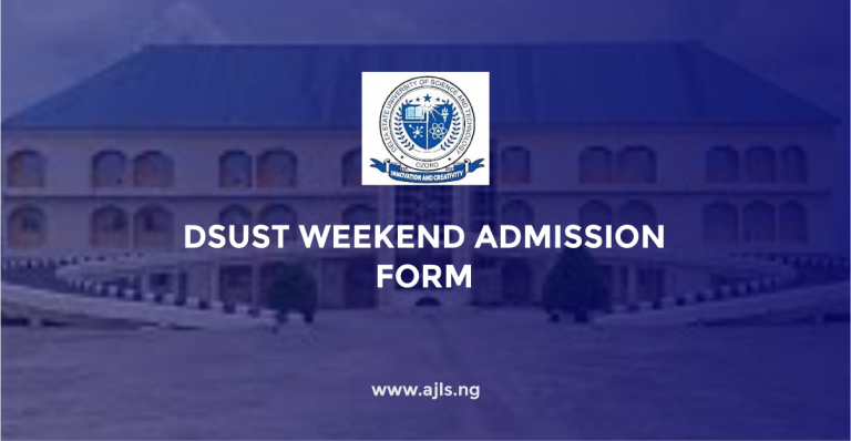 DSUST Weekend Admission Form
