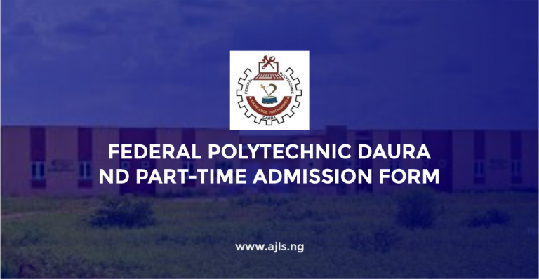 Federal Polytechnic Daura ND Part-time Admission