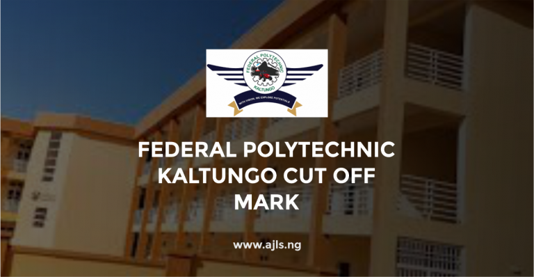 Federal Polytechnic Kaltungo Cut Off Mark