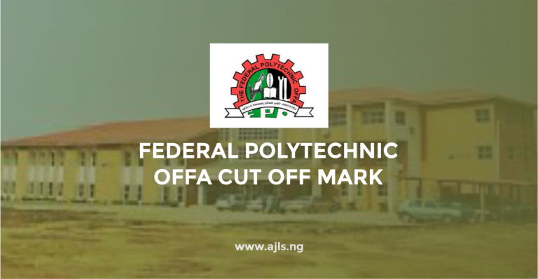 Federal Polytechnic Offa Cut-Off Mark