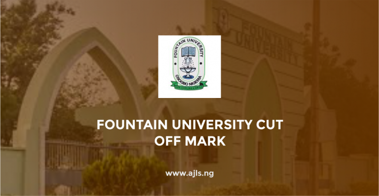 Fountain University Cut Off Mark