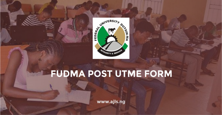 FUDMA Post-UTME Form