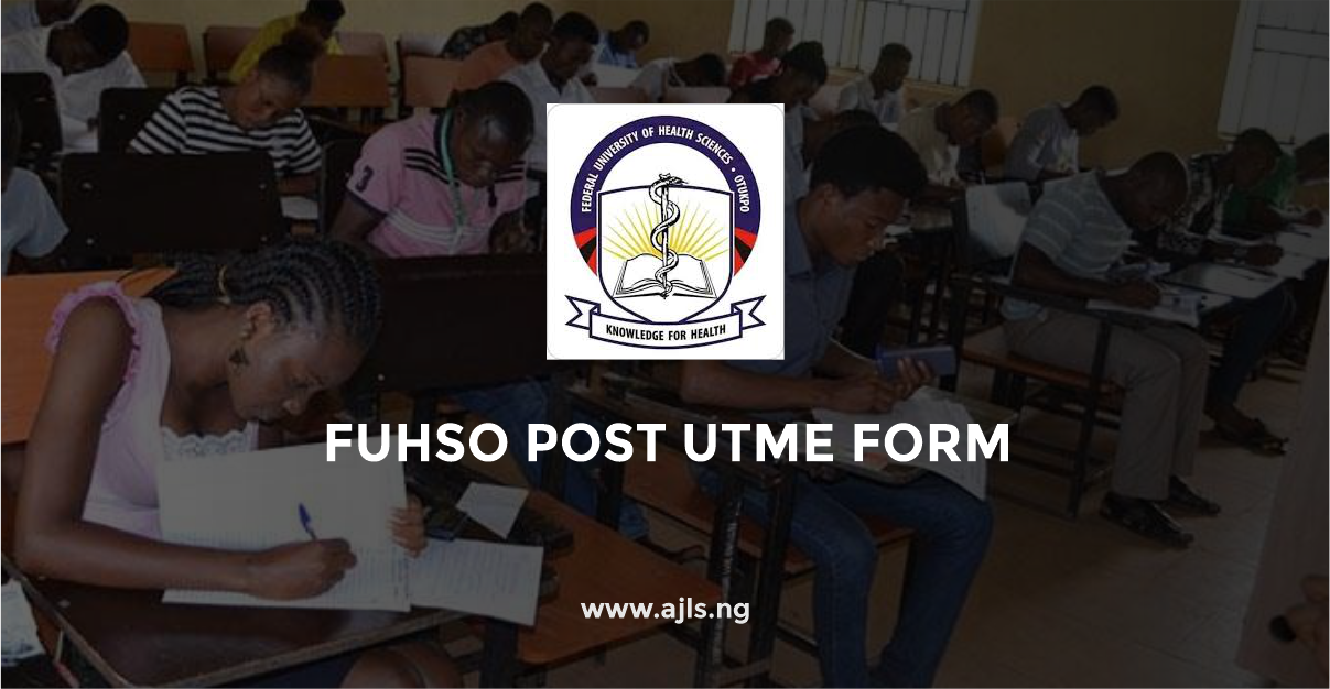 FUHSO Post UTME Form