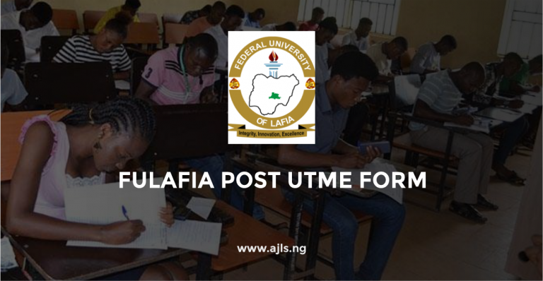 FULAFIA Post UTME Form