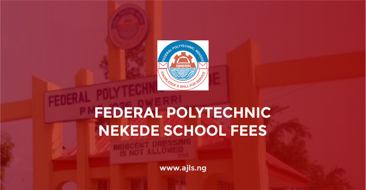 Federal Polytechnic Nekede School Fees
