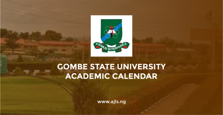 Gombe State University Academic Calendar