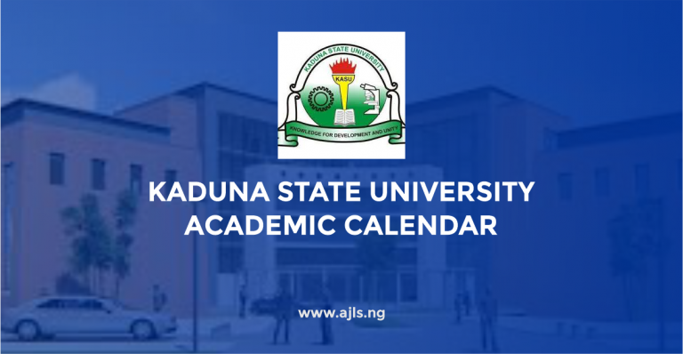 Kaduna State University Academic Calendar