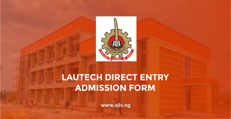 LAUTECH Direct Entry Admission Form