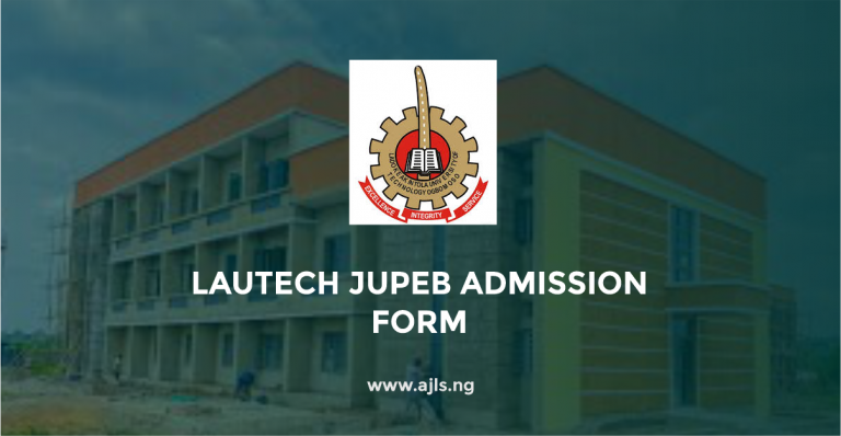 LAUTECH JUPEB Admission Form