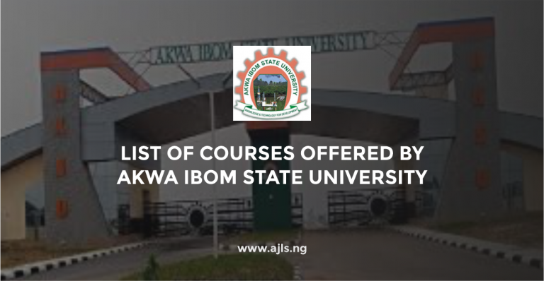 Akwa Ibom State University Courses