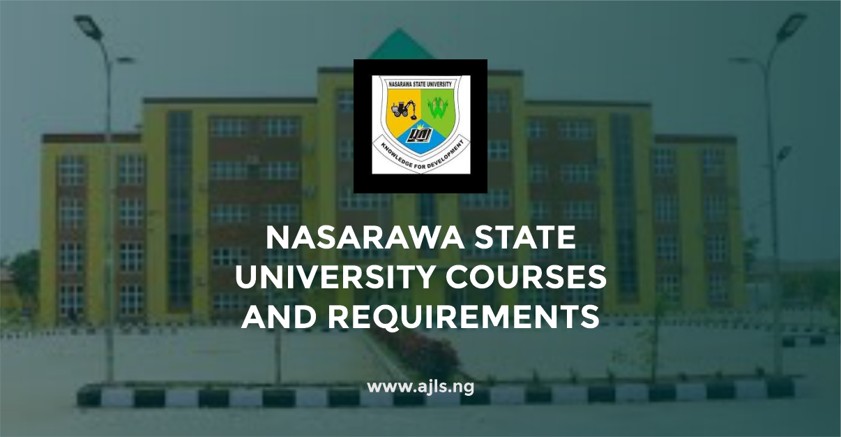 Nasarawa State University Courses