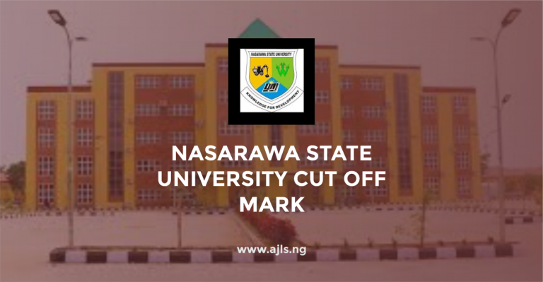 Nasarawa State University Cut-Off Mark