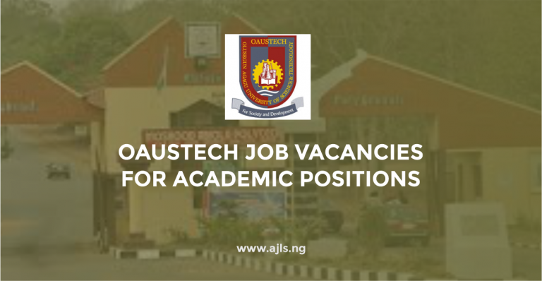OAUSTECH Job Vacancies