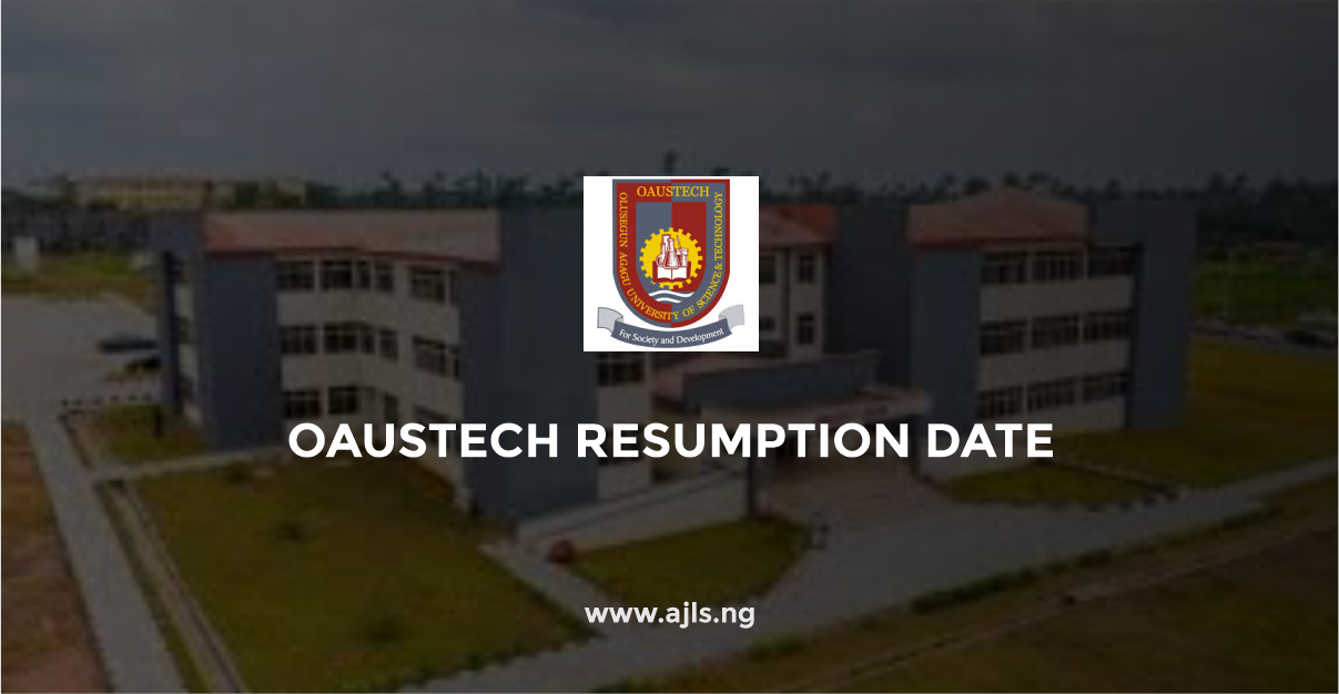 OAUSTECH Resumption Date